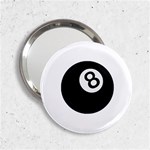 Emoji Eight Ball 2.25  Handbag Mirror