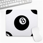 Emoji Eight Ball Large Mousepad