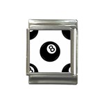 Emoji Eight Ball Italian Charm (13mm)