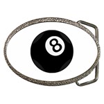 Emoji Eight Ball Belt Buckle