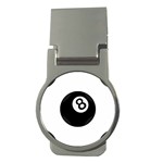 Emoji Eight Ball Money Clip (Round)