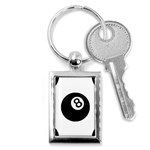 Emoji Eight Ball Key Chain (Rectangle)