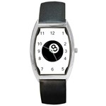 Emoji Eight Ball Barrel Style Metal Watch