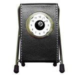 Emoji Eight Ball Pen Holder Desk Clock