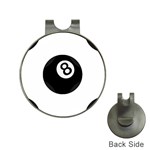 Emoji Eight Ball Golf Ball Marker Hat Clip