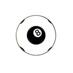 Emoji Eight Ball Hat Clip Ball Marker