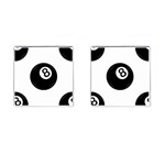 Emoji Eight Ball Cufflinks (Square)