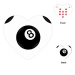 Emoji Eight Ball Playing Cards (Heart)