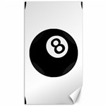 Emoji Eight Ball Canvas 40  x 72 