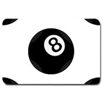 Emoji Eight Ball Large Doormat