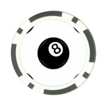 Emoji Eight Ball Poker Chip Card Guard