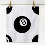 Emoji Eight Ball Face Towel