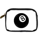 Emoji Eight Ball Digital Camera Leather Case