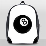 Emoji Eight Ball School Bag (Large)