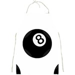 Emoji Eight Ball Full Print Apron