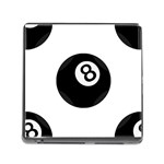 Emoji Eight Ball Memory Card Reader (Square)