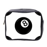 Emoji Eight Ball Mini Toiletries Bag (Two Sides)