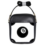 Emoji Eight Ball Girls Sling Bag