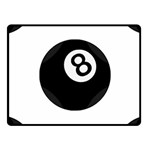 Emoji Eight Ball Fleece Blanket (Small)