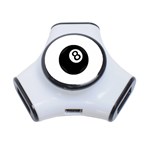 Emoji Eight Ball 3-Port USB Hub