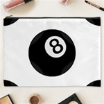 Emoji Eight Ball Cosmetic Bag (XXXL)