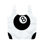 Emoji Eight Ball Full Print Recycle Bag (M)