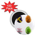 sports easter eggs 1.75  Magnet (100 pack) 