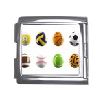 sports easter eggs Mega Link Italian Charm (18mm)