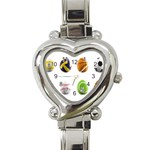 sports easter eggs Heart Italian Charm Watch