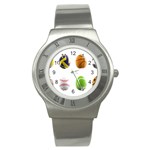 sports easter eggs Stainless Steel Watch