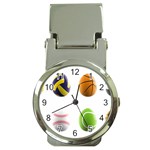 sports easter eggs Money Clip Watch