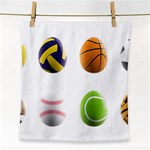 sports easter eggs Face Towel