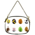 sports easter eggs Chain Purse (One Side)