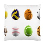 sports easter eggs Standard Cushion Case (One Side)