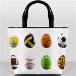 sports easter eggs Bucket Bag