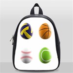 sports easter eggs School Bag (Small)