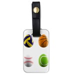 sports easter eggs Luggage Tag (one side)