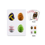 sports easter eggs Playing Cards (Mini)