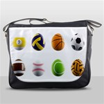 sports easter eggs Messenger Bag