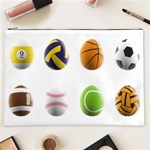 sports easter eggs Cosmetic Bag (XXL)