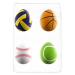 sports easter eggs Removable Flap Cover (S)