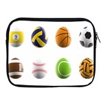 sports easter eggs Apple iPad Zipper Case