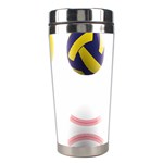 sports easter eggs Stainless Steel Travel Tumbler