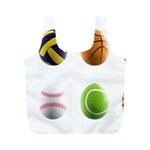 sports easter eggs Full Print Recycle Bag (M)