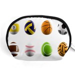 sports easter eggs Accessory Pouch (Medium)