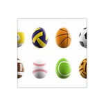 sports easter eggs Satin Bandana Scarf