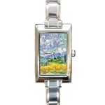 Van gogh Rectangle Italian Charm Watch