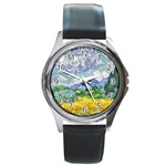 Van gogh Round Metal Watch