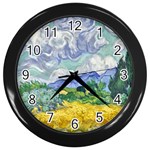 Van gogh Wall Clock (Black)