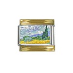 Van gogh Gold Trim Italian Charm (9mm)